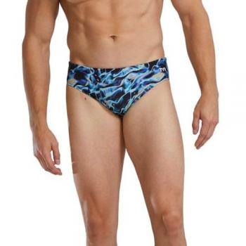 Bañador TYR Durafast Elite Brief Energia azul negro - 30