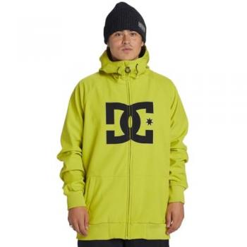 Chaqueta de nieve DC Shoes Spectrum con capucha, color verde negro, talla XL, para hombre