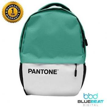 Mochila pantone para portatil 15.6pulgadas + puerto usb azul celeste