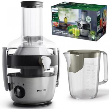 Exprimidor Philips Avance HR1922/21, 1200W, Capacidad 1L, QuickClean, Tubo de Alimentación XXL