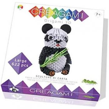 Juego de Origami 3D Panda Creativo, 622 Piezas Multicolor
