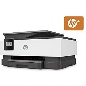 HP OfficeJet 8014e Impresora Multifunción Color para Hogar con Copia, Escáner, Alimentador y Compatible con HP Instant Ink