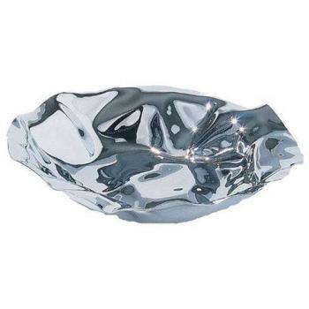 Alessi 90084 Port Round - Bandeja de Acero Inoxidable con Acabado en Espejo