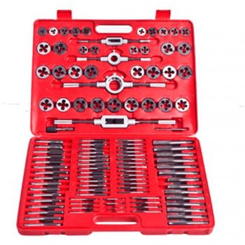 vidaXL Tap & Die Tool Set 111 piece