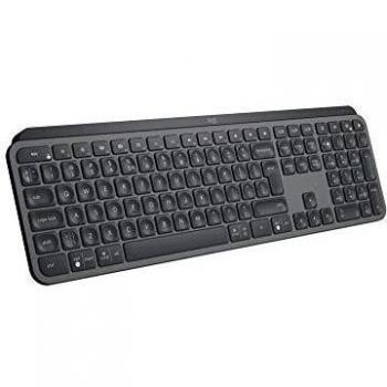 Logitech MX Keys Advanced Wireless Illuminated Keyboard - QWERTY, UK Layout, Graphite