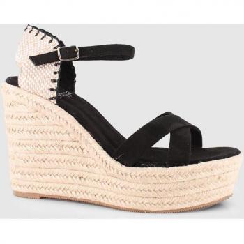 Sandalias de cuña de mujer Blogger MARINA negras