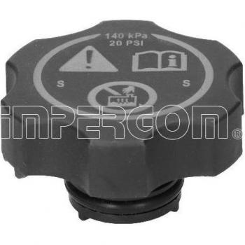 Tapón de radiador ORIGINAL IMPERIUM 43058 - Tapón, depósito de refrigerante, compatible con vehículos, fabricado en materiales de alta calidad para asegurar un sellado eficaz y evitar fugas del sistema de refrigeración