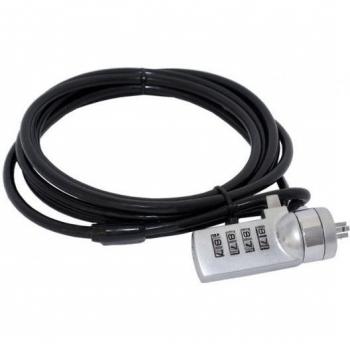 Approx APPNCLV2 - Cable de Seguridad para portátiles, Color Negro