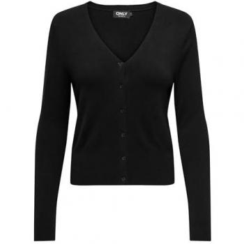 Cárdigan de Punto Only Venice Life Negro para Mujer - Talla XS