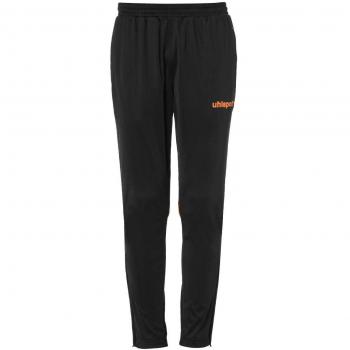 uhlsport Stream 22 Track Pants Pantalón, Unisex niños, Black/Fluo Orange, 116