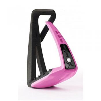Estribos de seguridad Free Jump Soft'Up Lite - Estribos de seguridad, diseño ligero, sistema de liberación rápida, base flexible para mayor comodidad del jinete