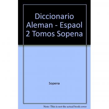 Dicc. Aleman Ale/esp/ale