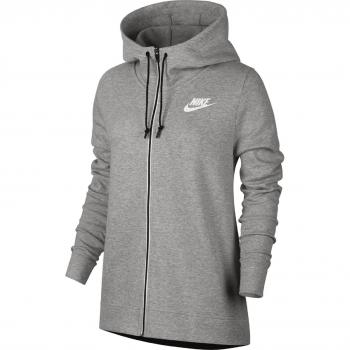 nike W NSW AV15 FZ Sudadera, Mujer, Gris /