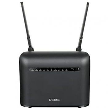 D-Link DWR-953V2 LTE Cat4 Wi-Fi AC1200 Router, Fast 4G Download Up to 150 Mbps, AC1200 Wi-Fi, 4 x Gigabit Port, Gigabit Internet Port, External Antennas, Unlocked for All Networks