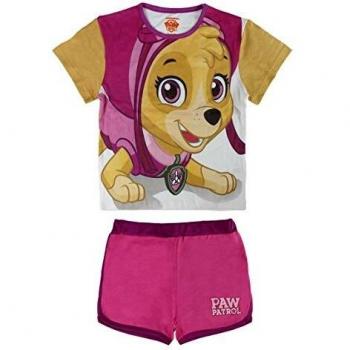 Conjunto Paw Patrol niña m/corta 2 piezas