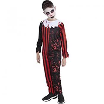 Rubies Disfraz de Payaso Rufian para niños, Jumpsuit de payaso original, halloween, navidad, carnaval y cumpleaños