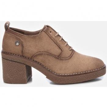 Zapatos de cordones para mujer Refresh 170993 taupe -Altura tacón 7cm-