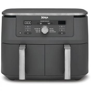 Freidora de aire Ninja MAX Dual Zone 9,5 L 6 en 1 sin aceite con cestas independientes y 2470 W