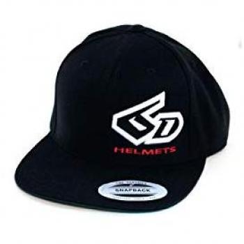 Gorra Flexfit Logo Classic 6D Helmets - Negro, talla única