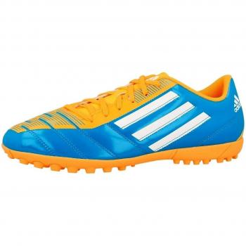 Adidas Taqueiro TF Fussballschuhe solar blue-running white-solar gold - 39 1/3