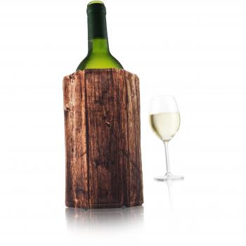 Vacu Vin Enfriador Activo de Vino, Madera, 14.5x2.6x17.3 cm