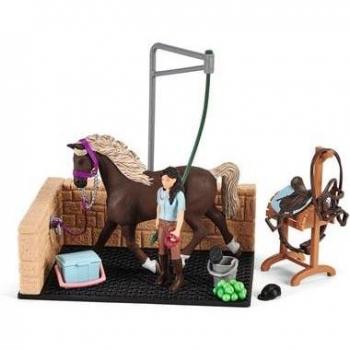 Schleich Horse Club - Washing Area with Emily and Luna 42438