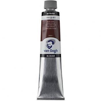 Tar Lenth Van Gogh oil paint 200ml burnt sienna over 420 427