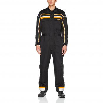 JCB C-BL-Black-L - Hombres Chaqueta Bamford - Negro, X-Large