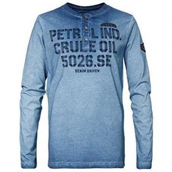 Petrol Industries B-1000-TLV655 - Camiseta de Manga Larga para niño Color Turquesa Oscuro. 176 cm