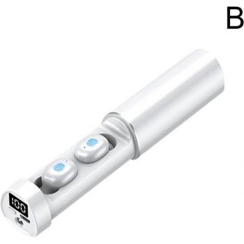 Mini auriculares deportivos impermeables N21 con Bluetooth 5.1 y linterna integrada