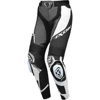Ixon Pantalones de Moto Mujer Vortex 3 Negro-Antracita-Blanco