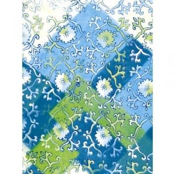Decopatch papel decorativo diseño Floral pensión 295 x 298 mm, 3 unidades