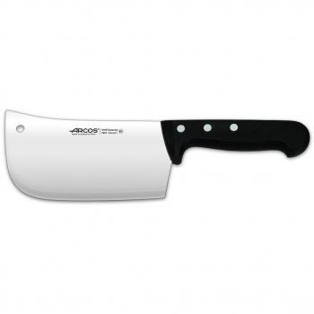 Arcos Universal 282404 Macheta de Cocina Profesional, Acero Inoxidable Nitrum, Mango Polioximetileno (POM), Hoja 16 cm y Espesor 3 mm, Funda Display