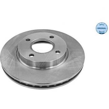 Disco de freno MEYLE 715 521 0031 con características de alta calidad, diseño optimizado para una mejor disipación del calor, resistencia a la deformación, material de hierro fundido, diámetro de disco específico para un ajuste