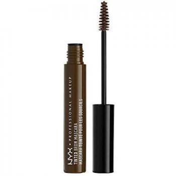 NYX PROFESSIONAL MAKEUP Fijador de Cejas Tinted Brow Mascara, Ultrapigmentado, Fórmula Gel Cremosa para Rellenar Y Dar Forma, Color: Espresso 6.5 Mililitros