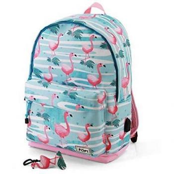 Oh My Pop! Florida Mochila Tipo Casual, 44 cm, 23 litros, Azul