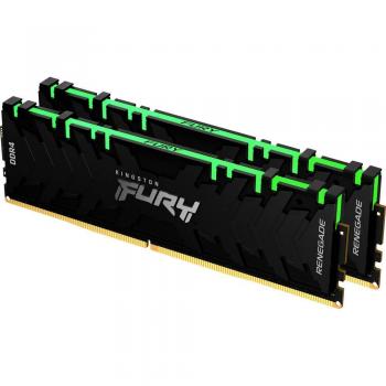 Kingston FURY Renegade RGB 32GB (2 x 16GB) DDR4 3600MHz CL16 Memory Kit KF436C16RB1AK2/32