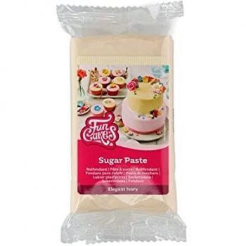 FunCakes Pasta de Azúcar Marfil Elegante 250 g