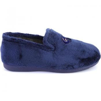 Zapatillas de casa cerrada de hombre GARZON 6501.275 azul marino