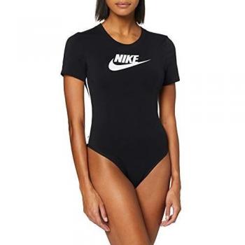 NIKE W NSW Hrtg Bodysuit SS Body, Mujer, Black/