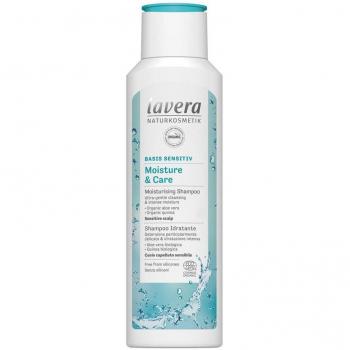 Lavera Basis Sensitiv Champú Hidratante para Cabello Seco y Sensible, 250ml