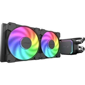 Kit de Refrigeración Líquida Todo en Uno LC-Power JetFlow 280mm ARGB Negro