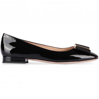 Tom Ford Women's Elegant Black Leather Ballerina Flats - Size 6 US (36 EU)