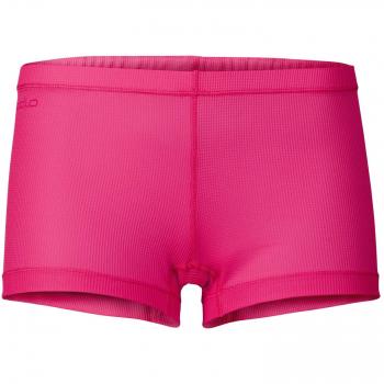 Odlo Cubic - Braga tipo bóxer para mujer, color rosa