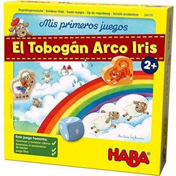 HABA Mesa, Mis Primeros Juegos. El Tobogán Arco Iris, Multicolor