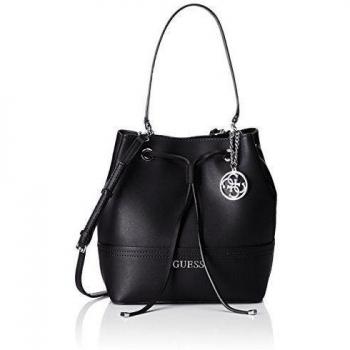 GUESS HWEY45 352900, Bolso Mujer, Negro