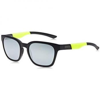 Smith Square Mens Matte Black Yellow Chromapop Silver Mirror Founder Slim - One Size