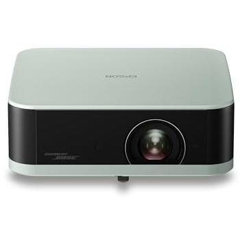 Proyector Inteligente Portátil Epson Lifestudio Pop EF-61G - 700 Lúmenes, Full HD, Color Verde Hielo, Con Sonido Bose y Google TV