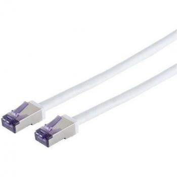 Cable de red Lanview CAT6A S/FTP Blanco 7,5 m Alta Flexibilidad