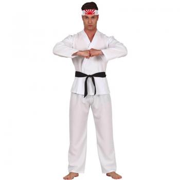 Disfraz de Karateca Blanco para Hombre